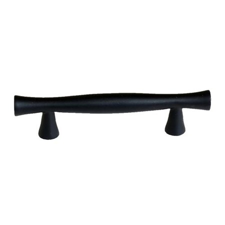 Acorn Mfg Acorn 4 in. Center to Center Cartesius Pull, Matte Black PMTB6